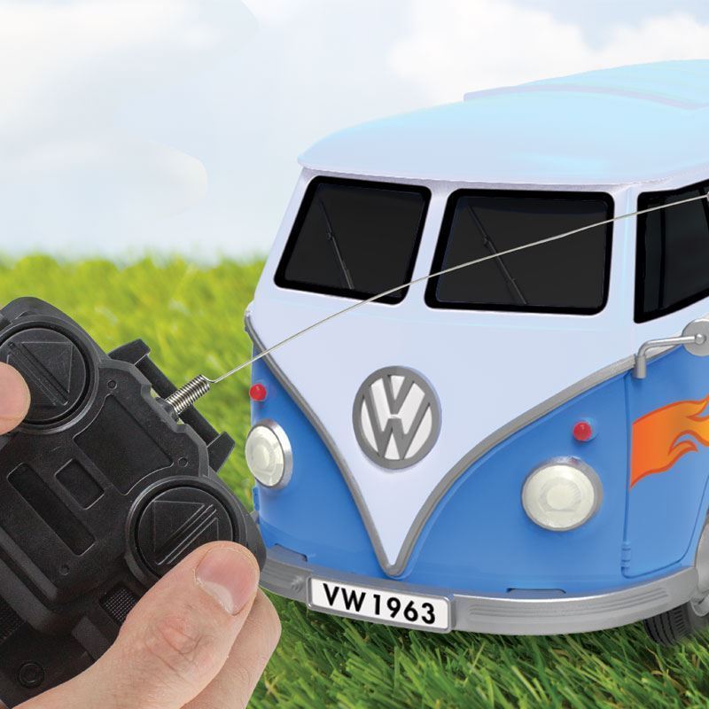 Retro Remote Controlled RC VW Style Camper Van Toy Car Christmas Gift
