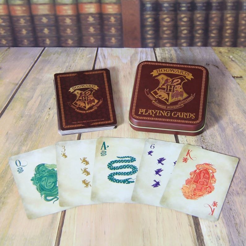 Official Harry Potter Hogwarts Playing Cards Tin 52 Card Deck Big Brands Big Savings Official Harry Potter Hogwarts Playing Cards Tin 52 Card Deck Big Brands Big Savings