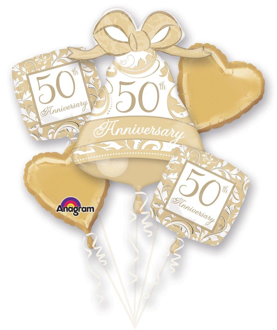 Amscan 50th Birthday Celebration Party Balloons 