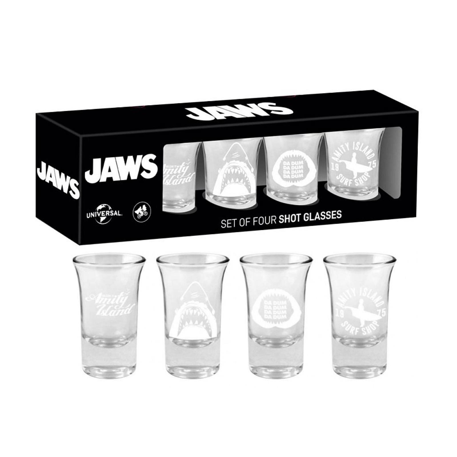 Movie Shot Glasses Officially Licensed Film Novelty Gift BTTF/Jaws/Jurassic Park - Picture 5 of 10