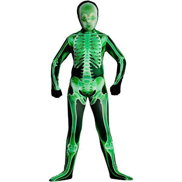 Wicked Costumes - X-Ray Skeleton Print Skinz Costume - Child - Picture 7 of 8