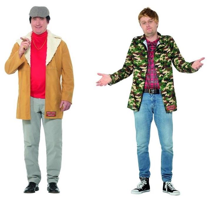 Trigger Face Party Mask Card A4 Fancy Dress TV Mens Kids Fools /& Horses Colin