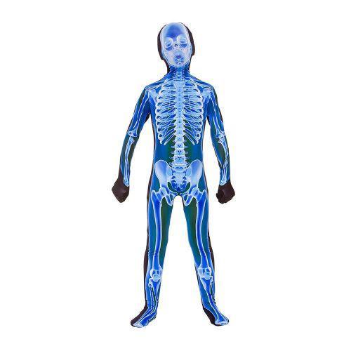 Wicked Costumes - X-Ray Skeleton Print Skinz Costume - Child - Picture 3 of 8