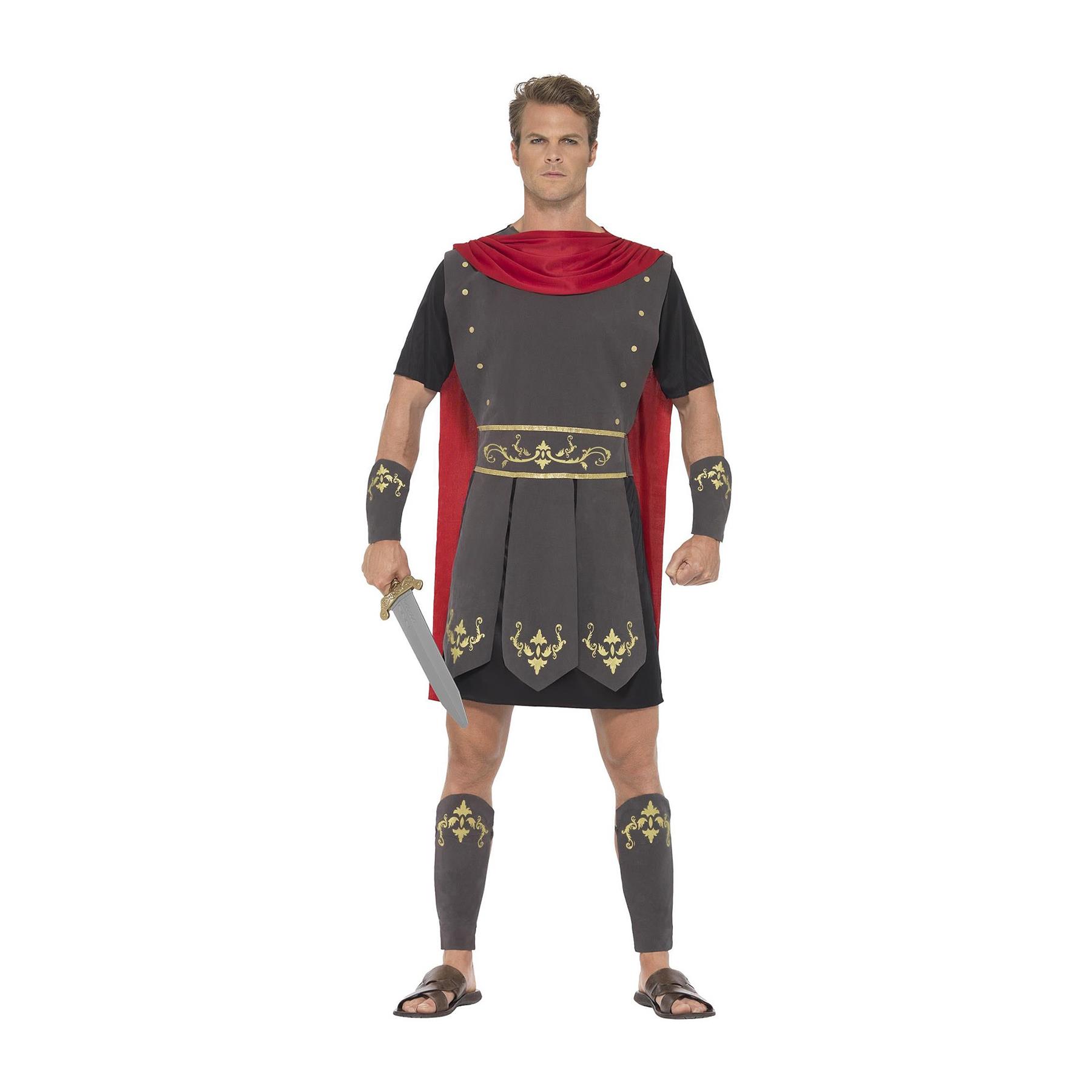 Smiffys - Roman Gladiator Costume - Men - Picture 6 of 7