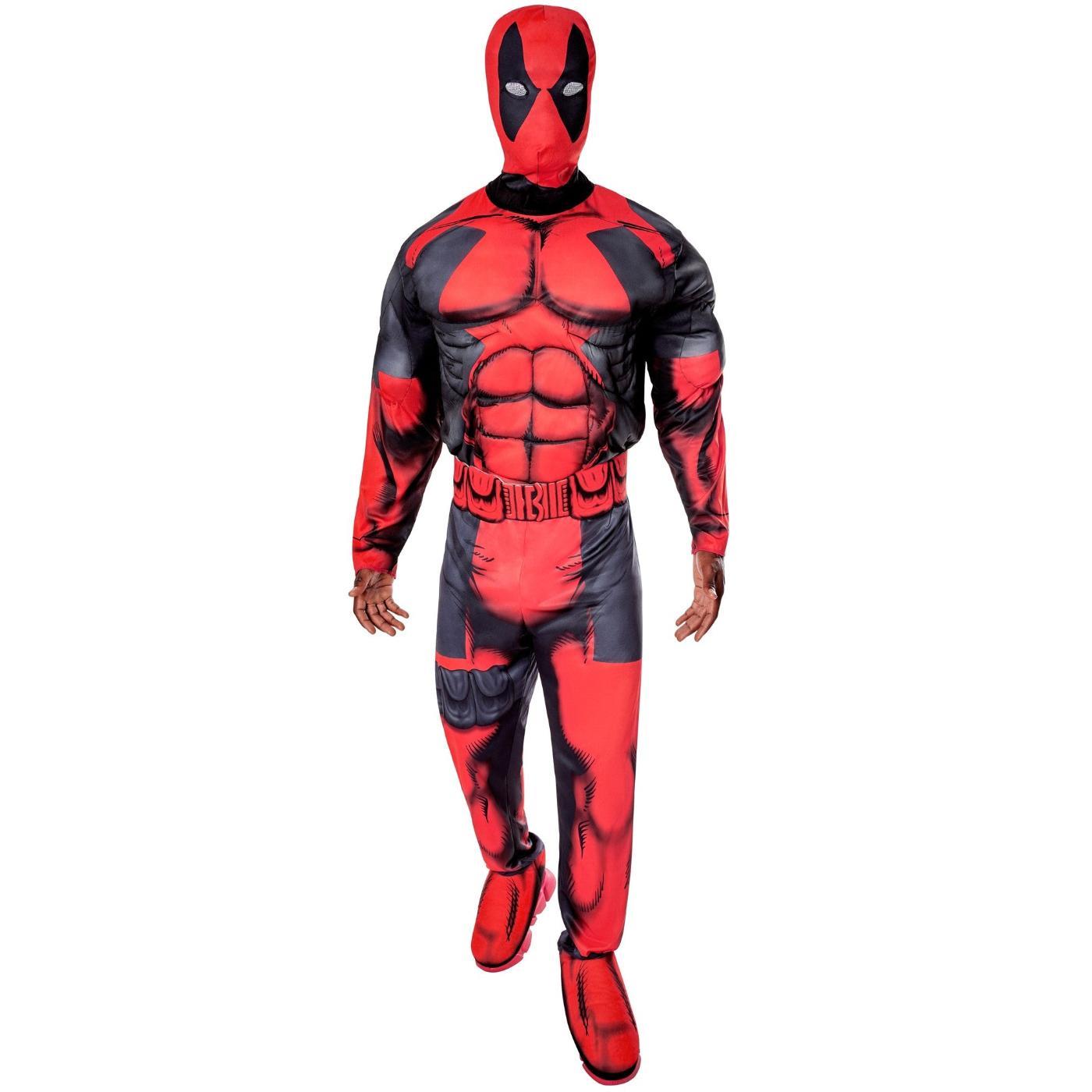 Rubies Masquerade Deluxe Men's Deadpool Halloween Costume - Marvel - Standard Fit - Image 2