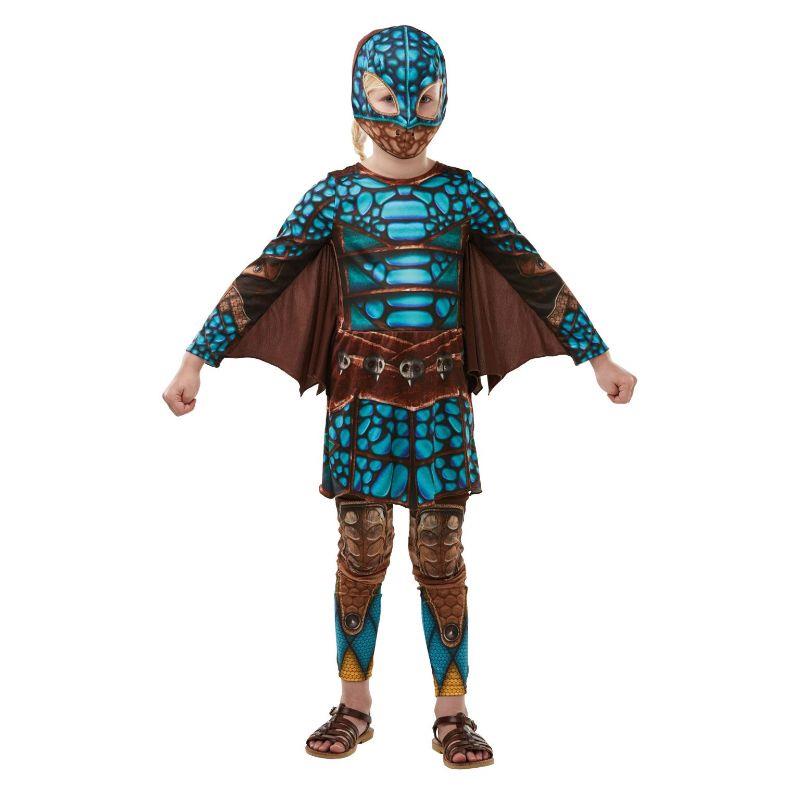 Rubies Astrid Battlesuit How to Train Your Dragon Girl's Fancy Dress Costume - Picture 6 of 8
