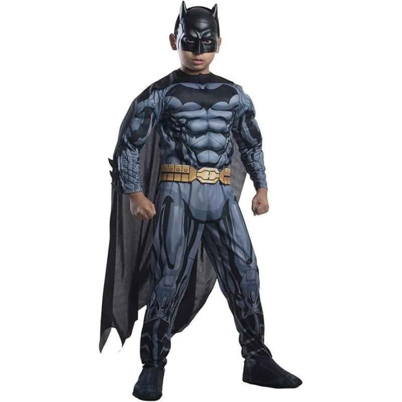 Rubies Batman Dark Knight Muscle Chest Boy's Fancy Dress Costume - Picture 2 of 3