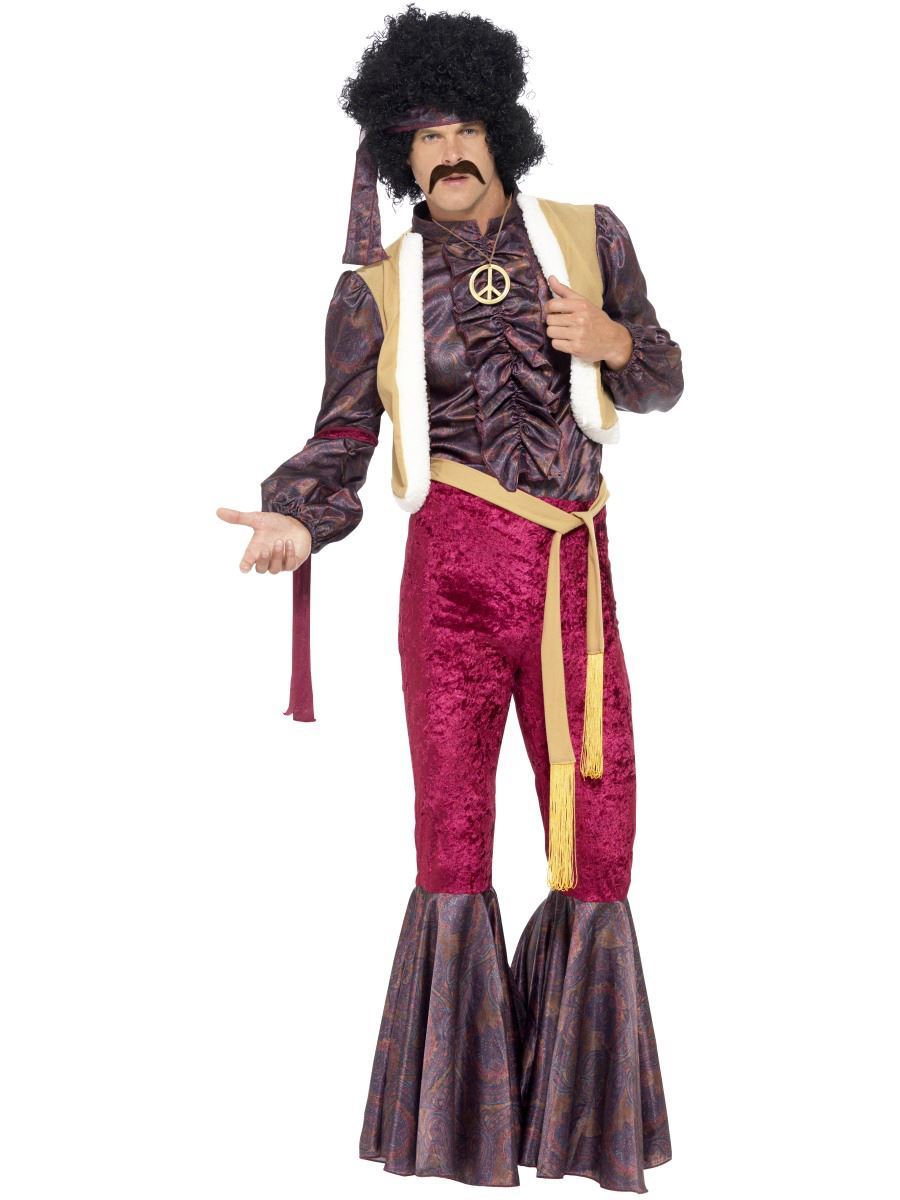 Smiffys – 70s Psychedelic Rocker Costume – Men