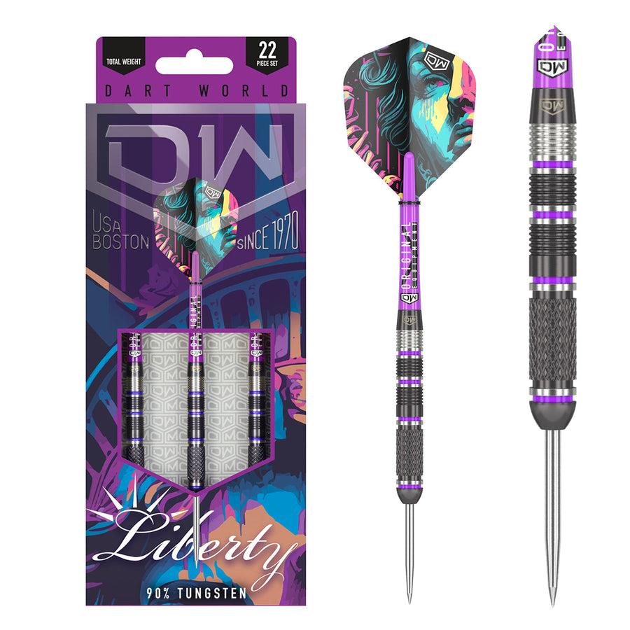 Darts World Liberty 90% Tungsten Steel Tip Darts - Picture 5 of 6