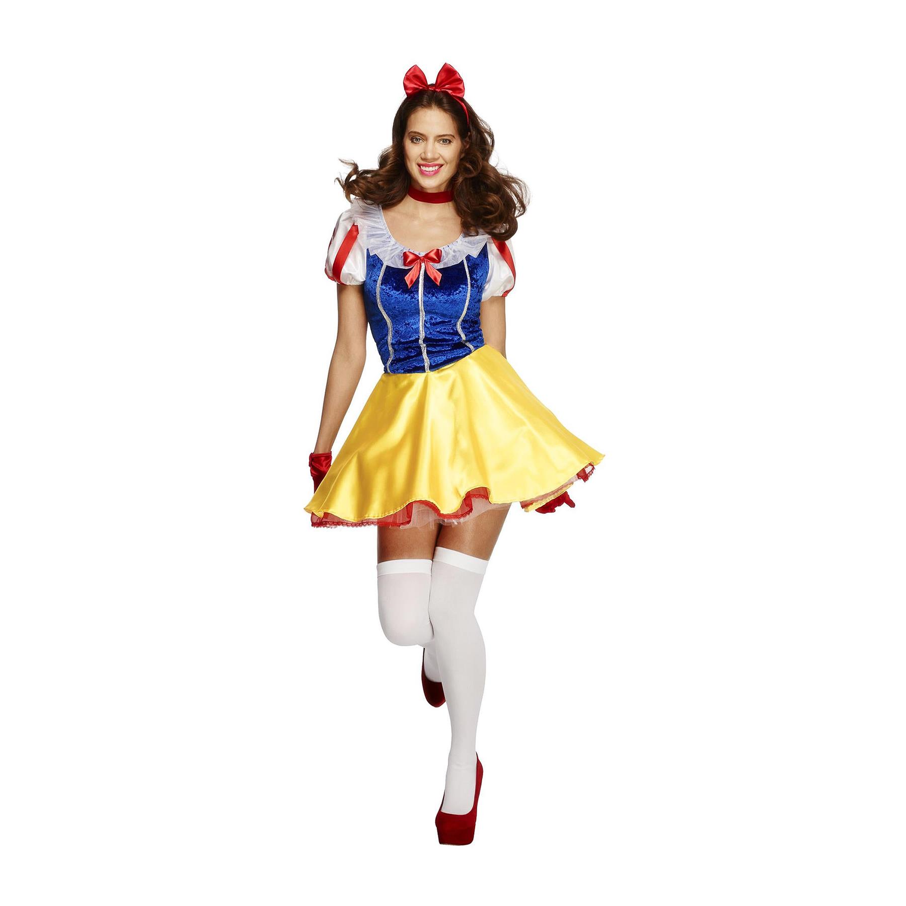 Smiffys - Disfraz Blancanieves Cuento de Hadas Fiebre - Mujer - Imagen 8 de 8