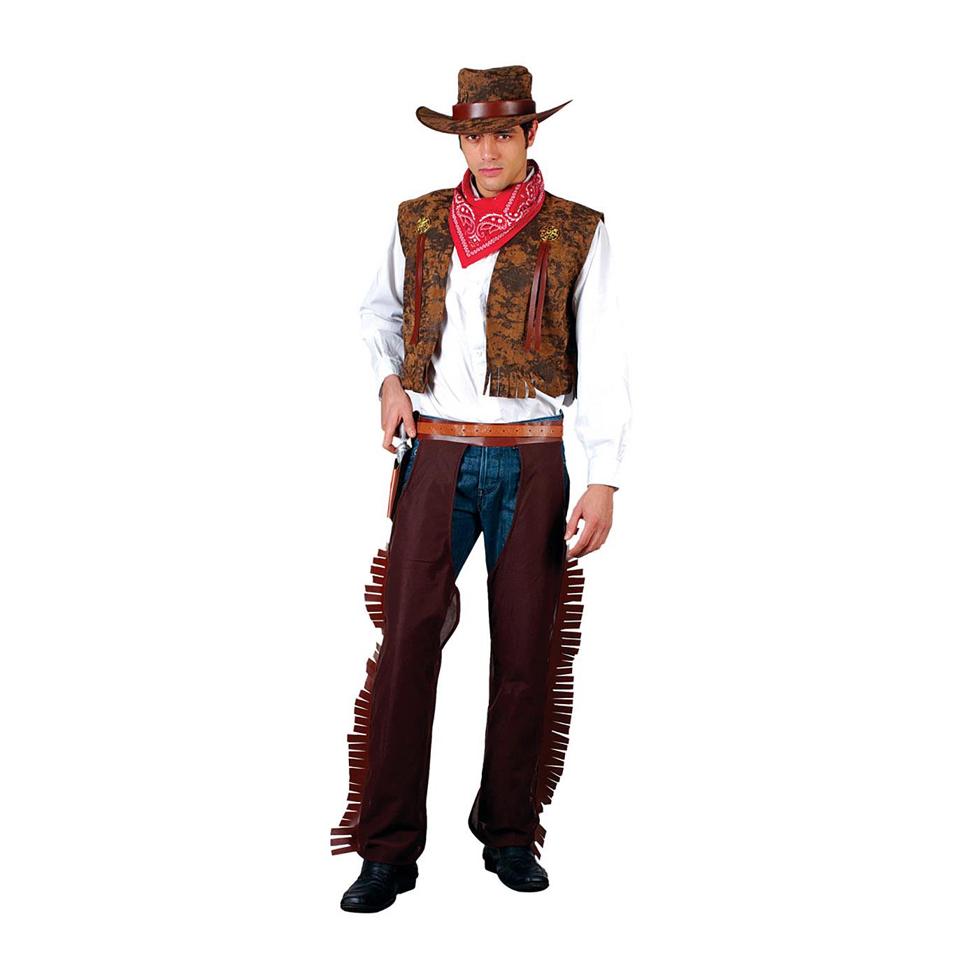 Disfraces malvados - Disfraz de vaquero del oeste - Hombre - Imagen 3 de 5