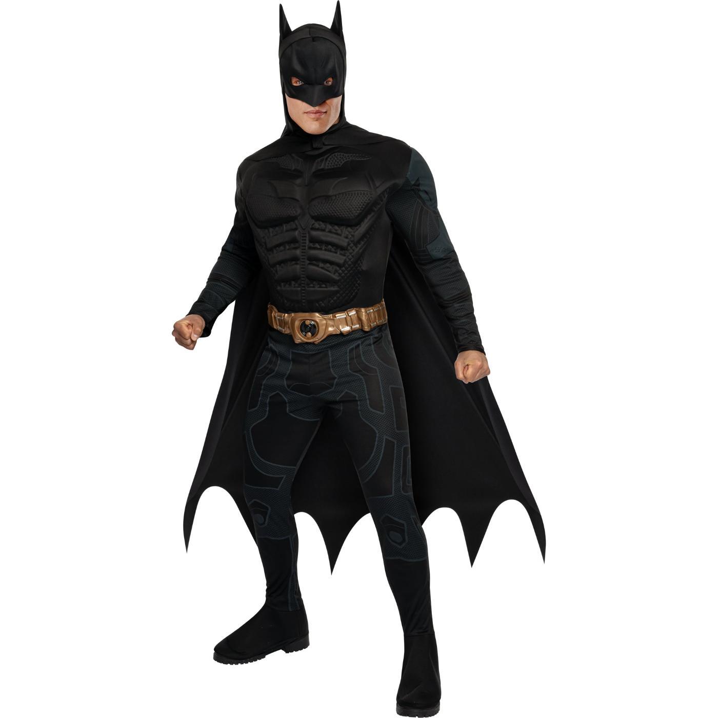 Rubies - Men's Batman Halloween Costume - Deluxe - Muscle Chest Jumpsuit - XL - Image 4