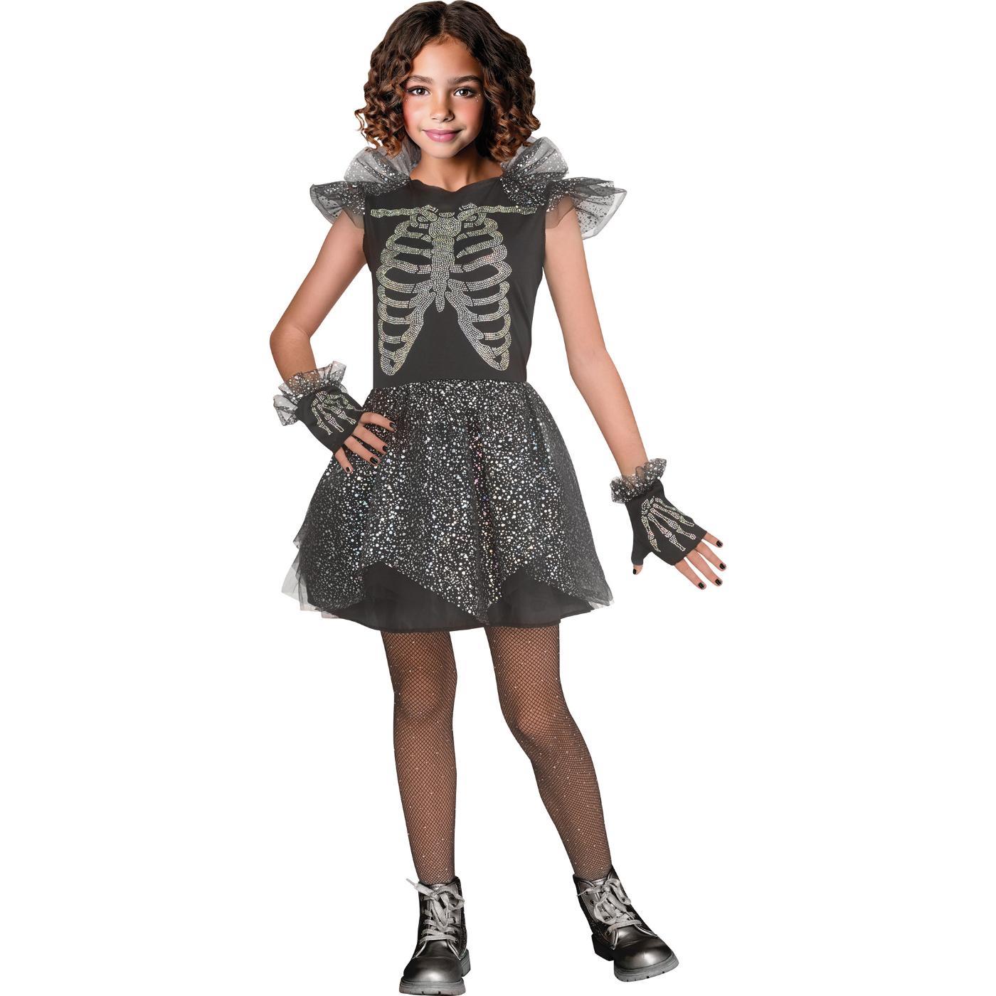 Wicked Costumes - Skele-Bling Costume - Girls