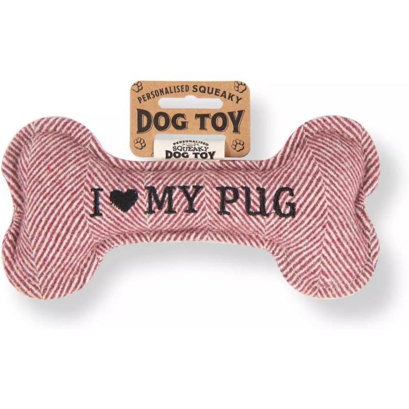 History & Heraldry Squeaky Bone Dog Toys