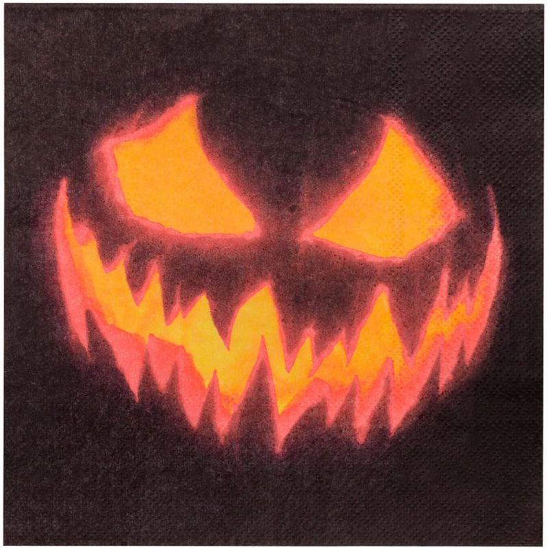 Boland Creepy Pumpkin Halloween Tableware & Party Decorations - Picture 7 of 19