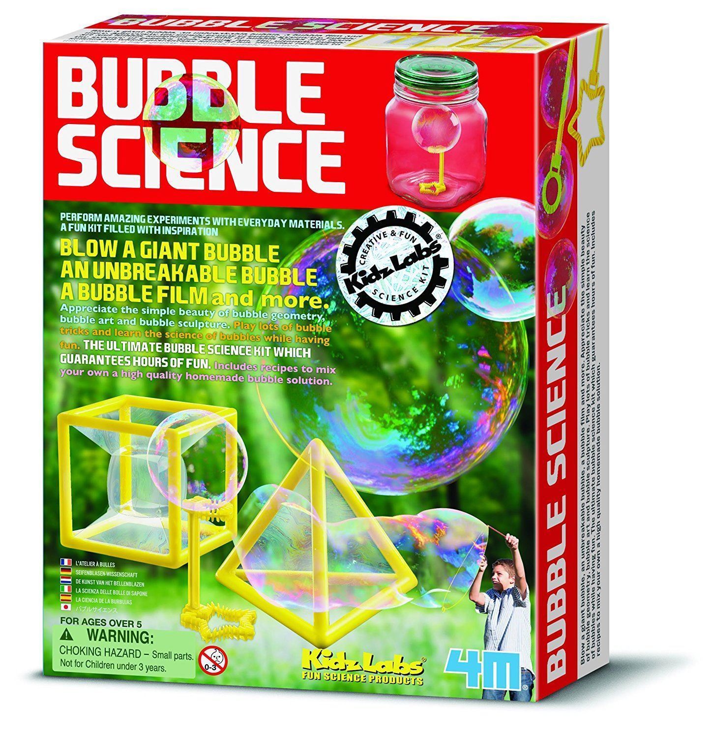 4M Kidz Labs Bubble Science Bubble Making Educational Toy eBay