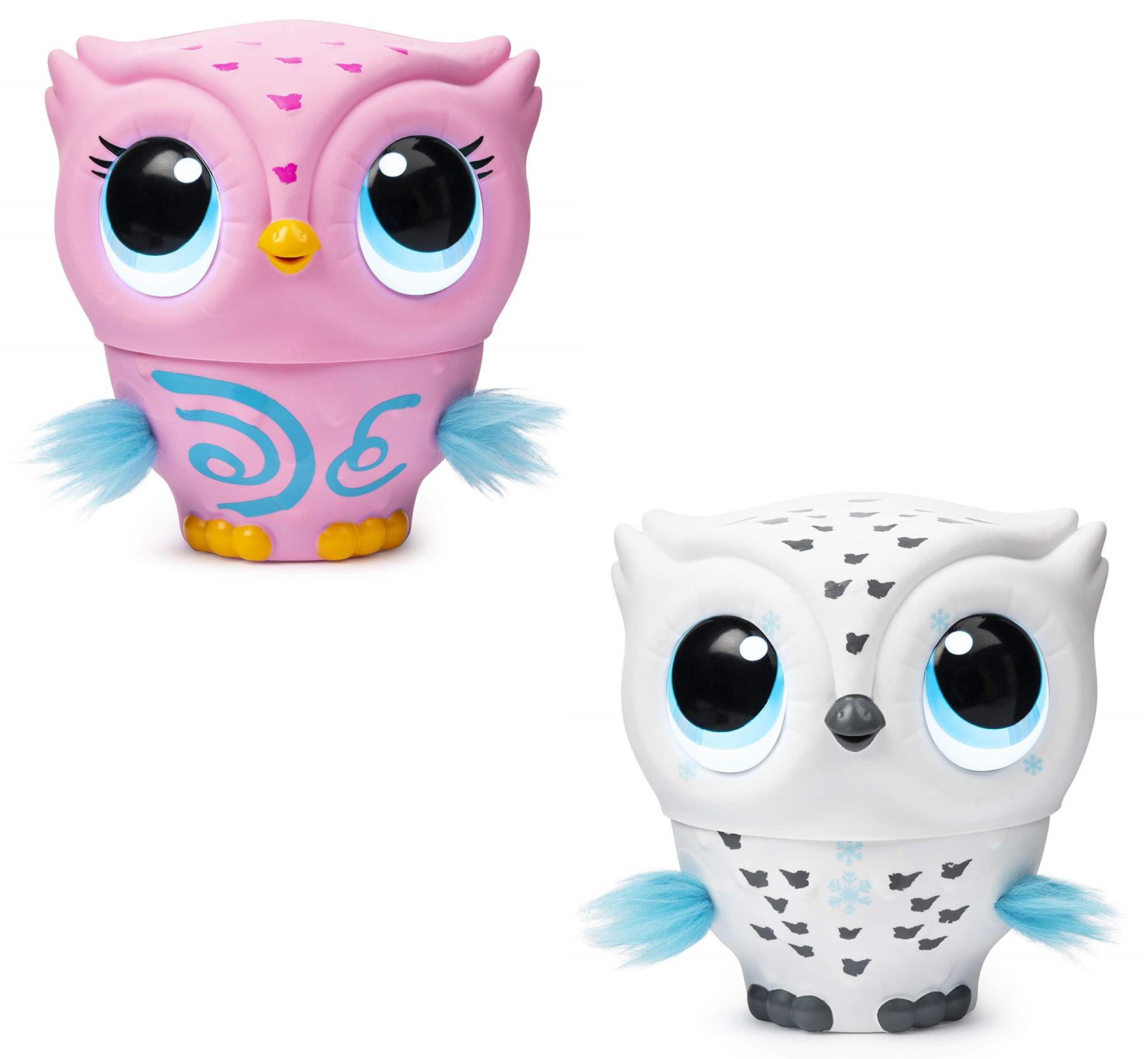 owleez 6046148 flying baby owl interactive toy with lights and sounds