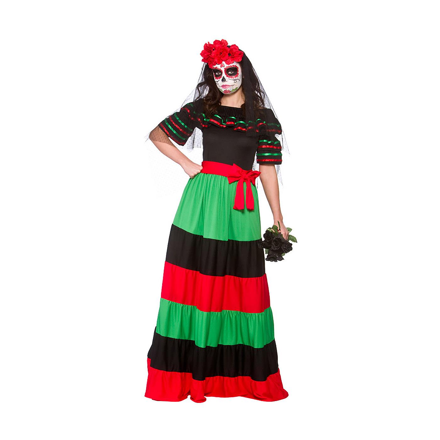 Wicked Costumes - Day of The Dead Senorita Costume - Women - Picture 5 of 7