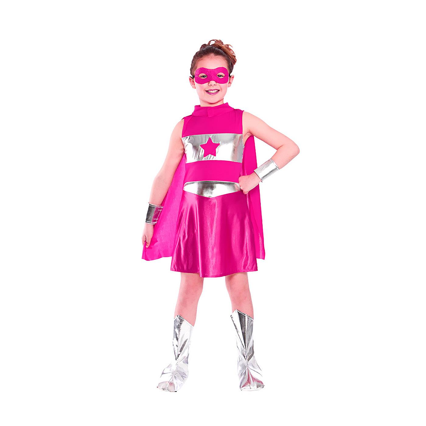 Wicked Costumes - Super Hero Costume (Pink) - Girls - Picture 6 of 6