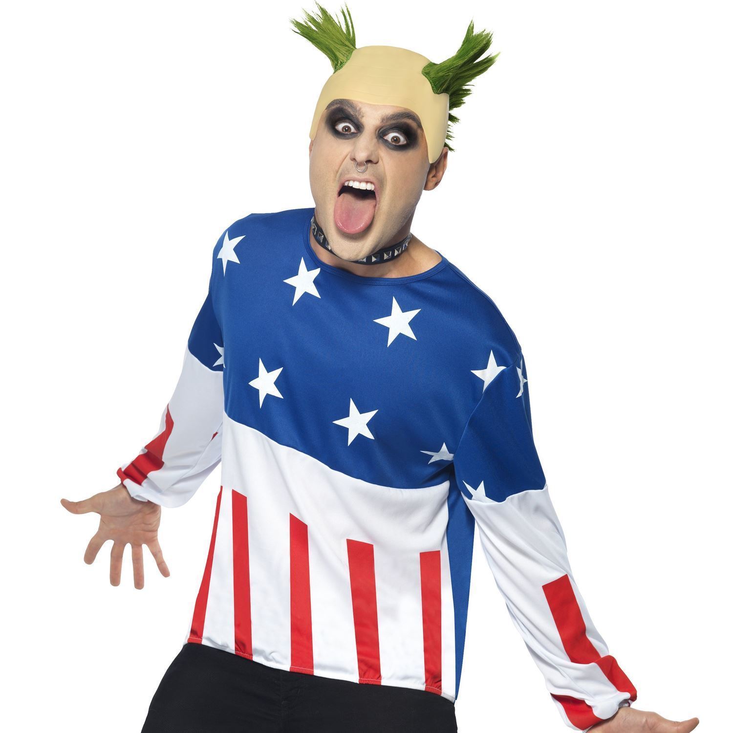 The Prodigy Party Fire Starter 90s Keith Flint Raver Fancy Dress