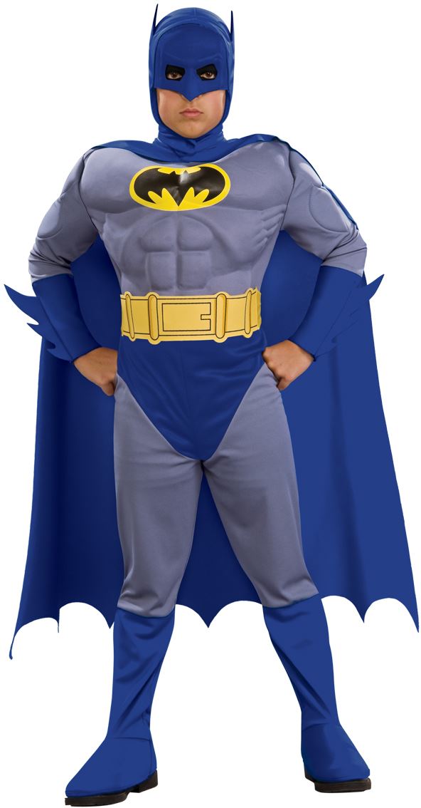 boys deluxe child muscle chest superhero kids book week fancy dress