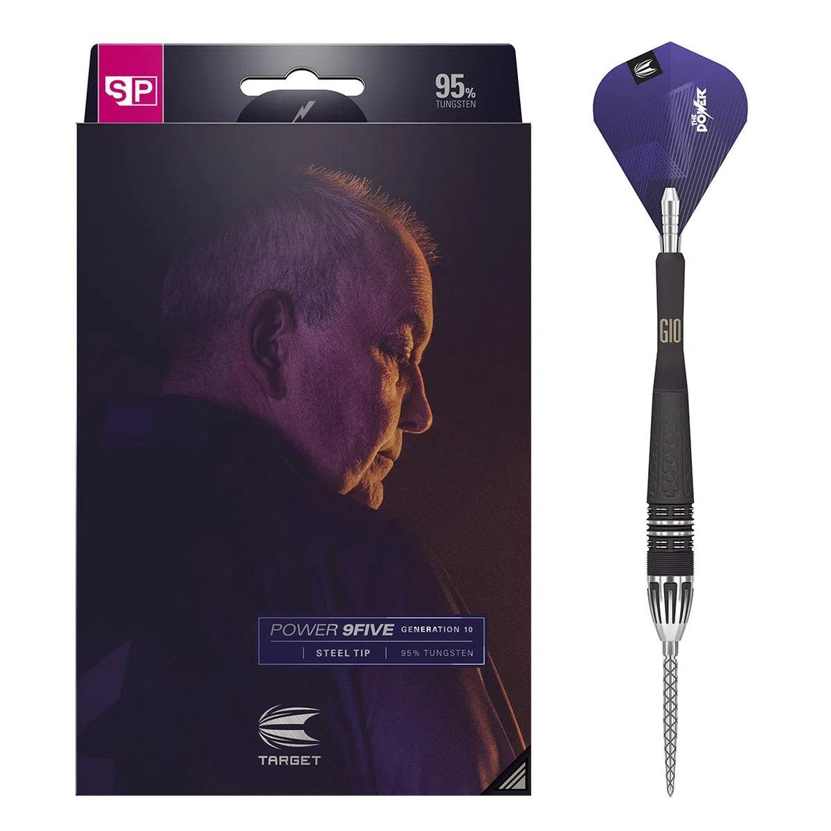 ダーツ TARGET PHIL TAYLOR POWER 9 FIVE Target Darts Phil Taylor Power 9Five Gen 10 SP 95% Tungsten Steel