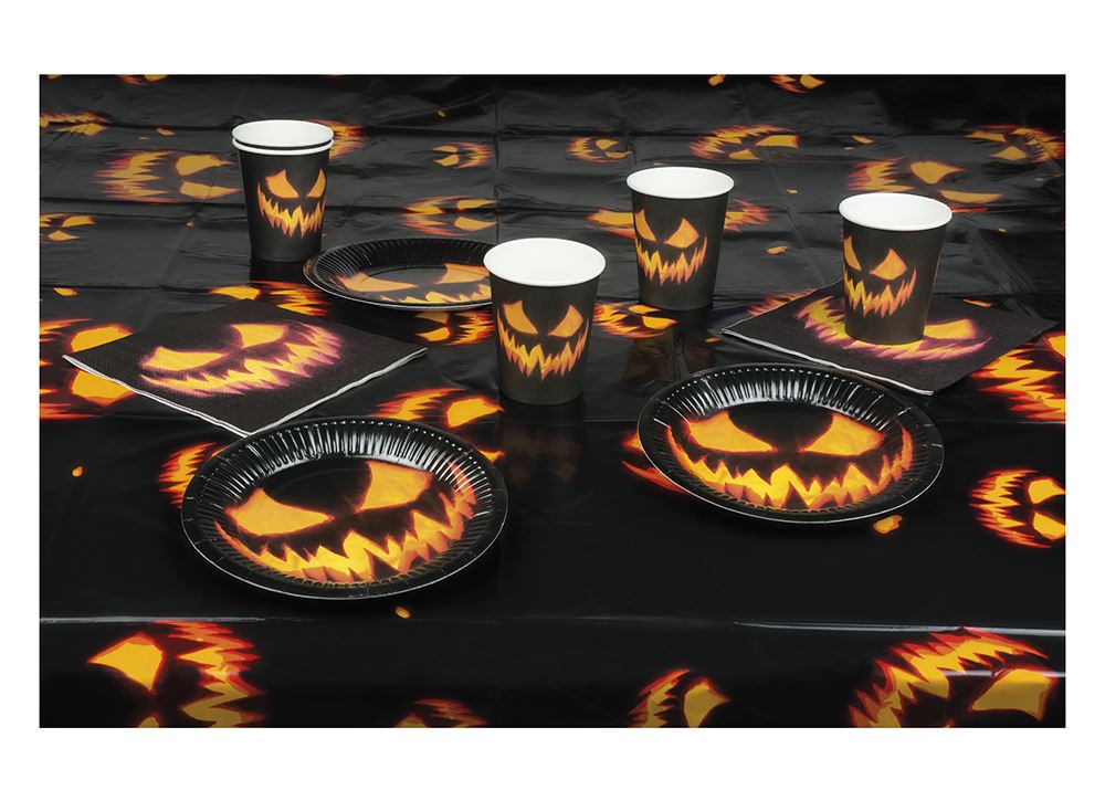 Boland Creepy Pumpkin Halloween Tableware & Party Decorations - Picture 18 of 19