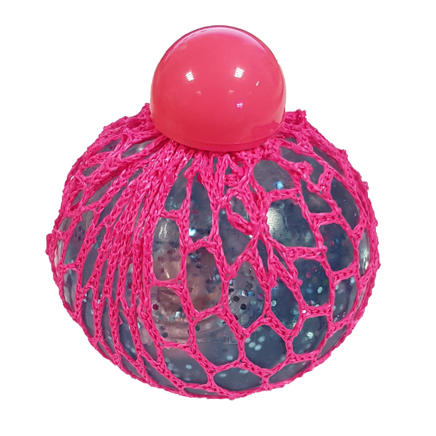Light Up Jelly Glitter Squeezy Mesh Ball Anti Stress Relief Stressball Sensory eBay