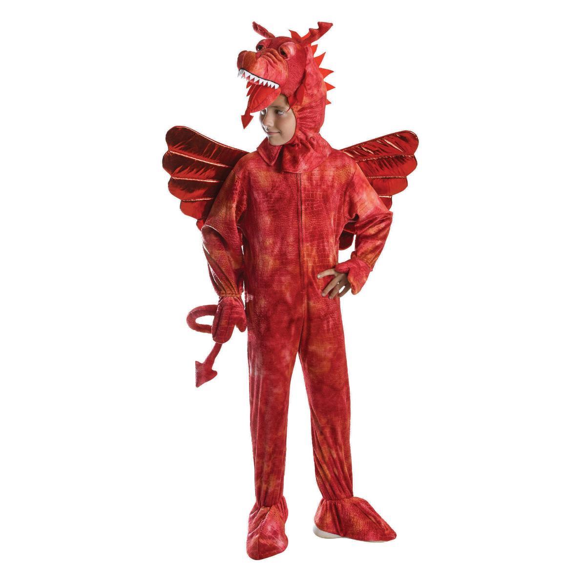 Rubies Red Dragon Child Fancy Dress Costume - Picture 3 of 3