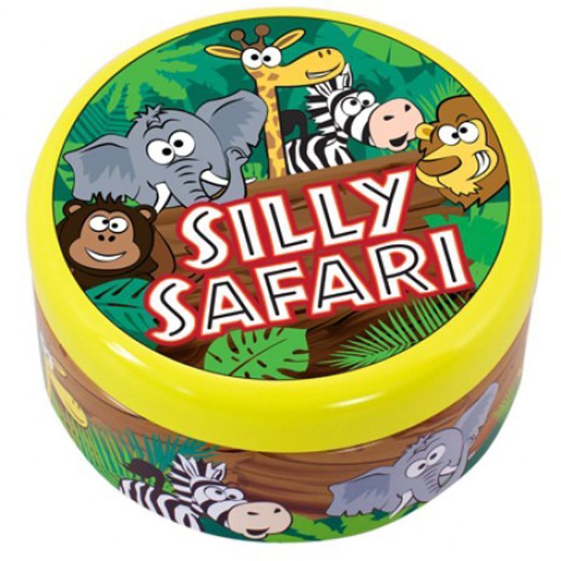 Cheatwell Games Silly Safari Round Tin Childrens Card Game