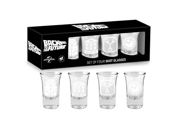 Movie Shot Glasses Officially Licensed Film Novelty Gift BTTF/Jaws/Jurassic Park - Picture 2 of 10