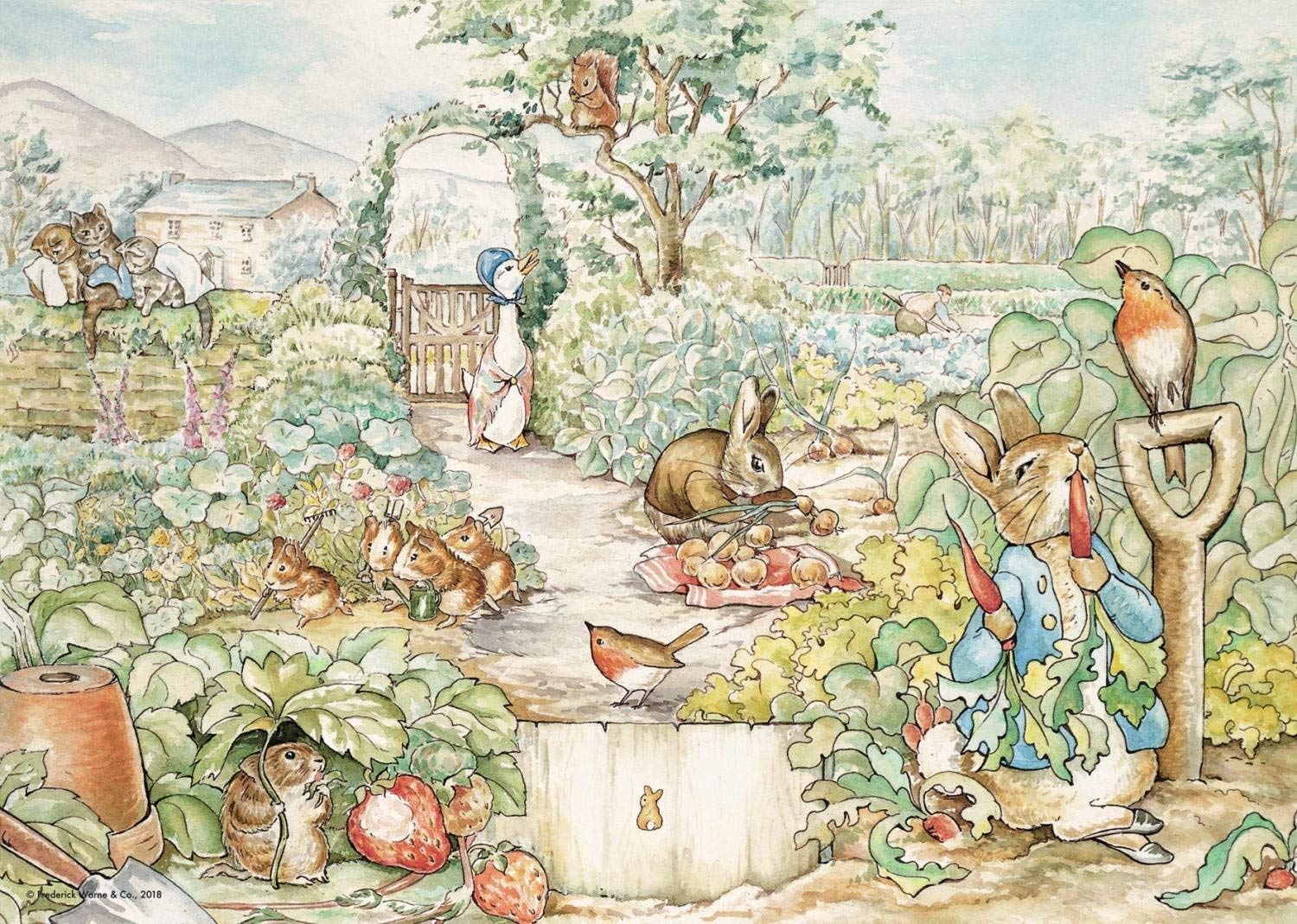 Peter Rabbit Garden 500pc Jigsaw Puzzle 8710126194799 eBay