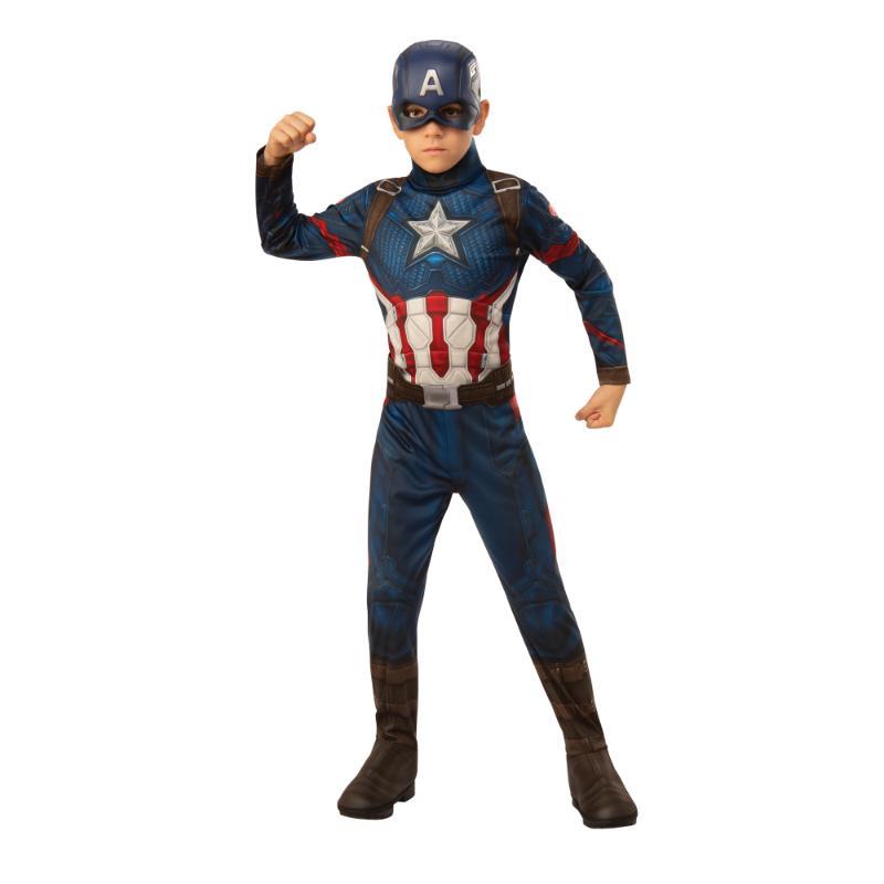 Rubies Captain America Avengers Endgame Boy's Fancy Dress Costume - Picture 3 of 4
