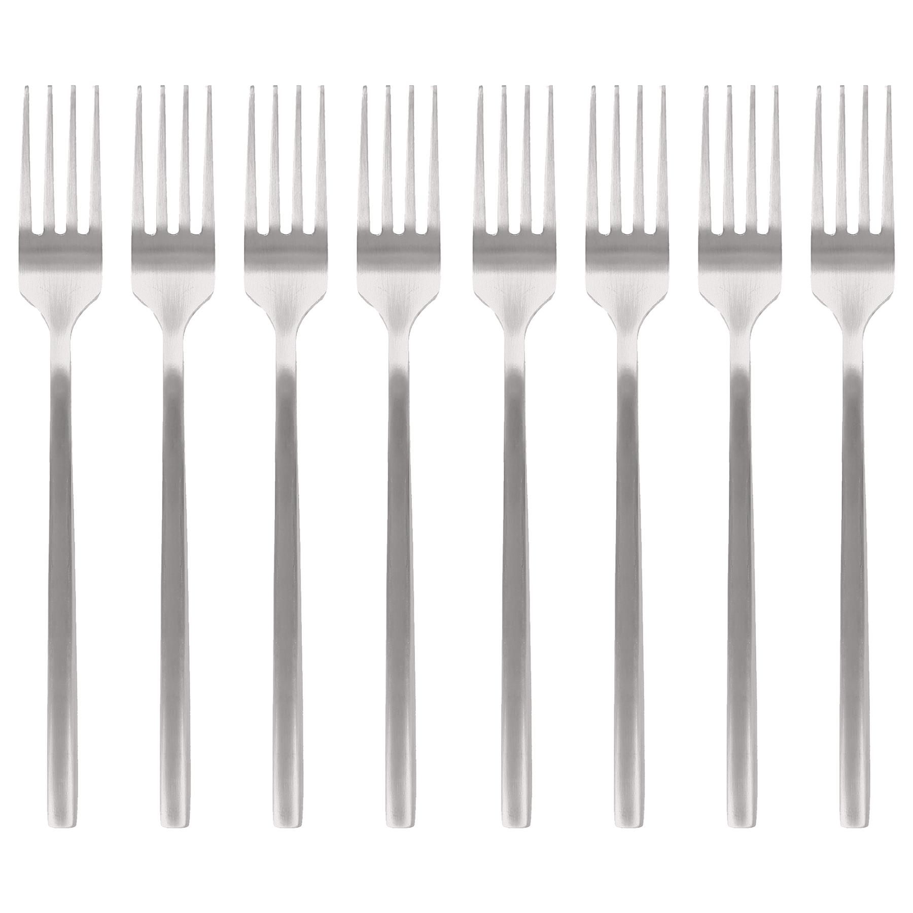 Stainless Steel Dinner Forks 19.5cm Quality Kitchen Dining Dessert Cutlery Set - Picture 38 of 38