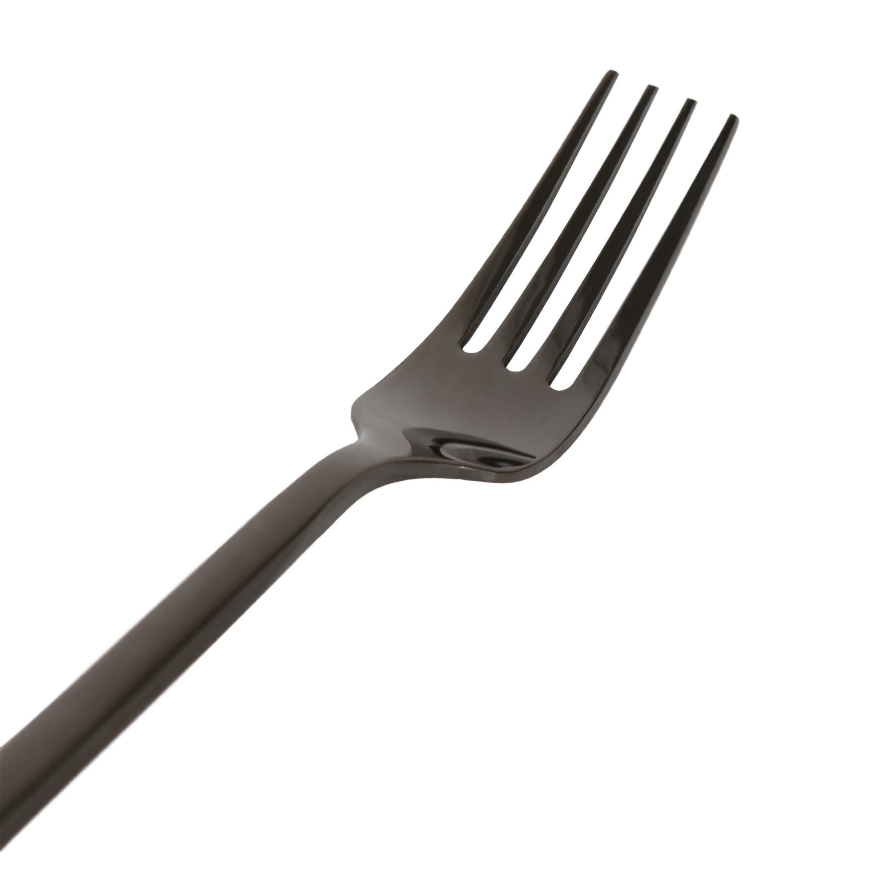 Stainless Steel Dinner Forks 19.5cm Quality Kitchen Dining Dessert Cutlery Set - Picture 9 of 38