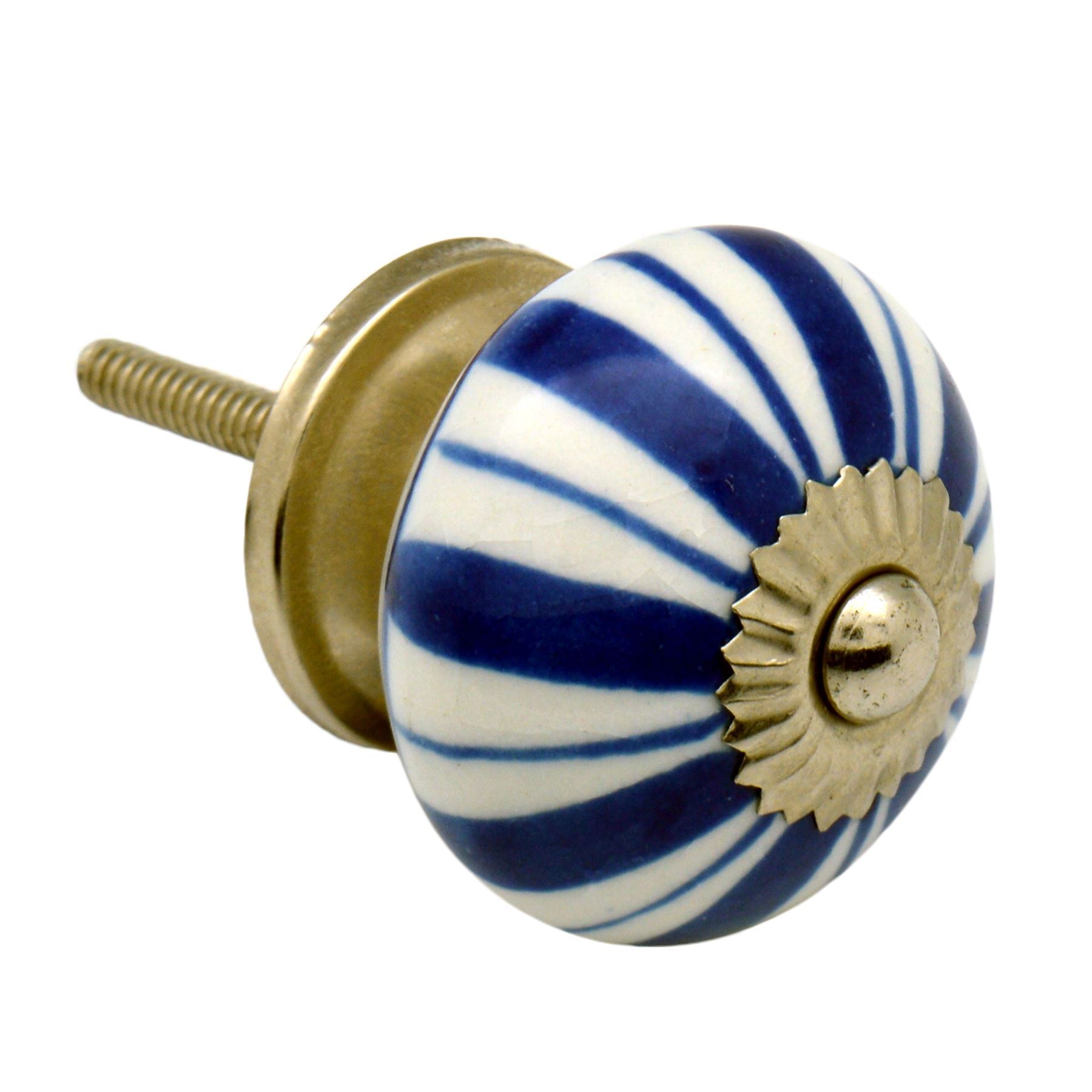 Door Knobs Ceramic Cupboard Drawer Pull Handle Floral Cabinet Knob 1/6/12/24PK - Picture 16 of 48