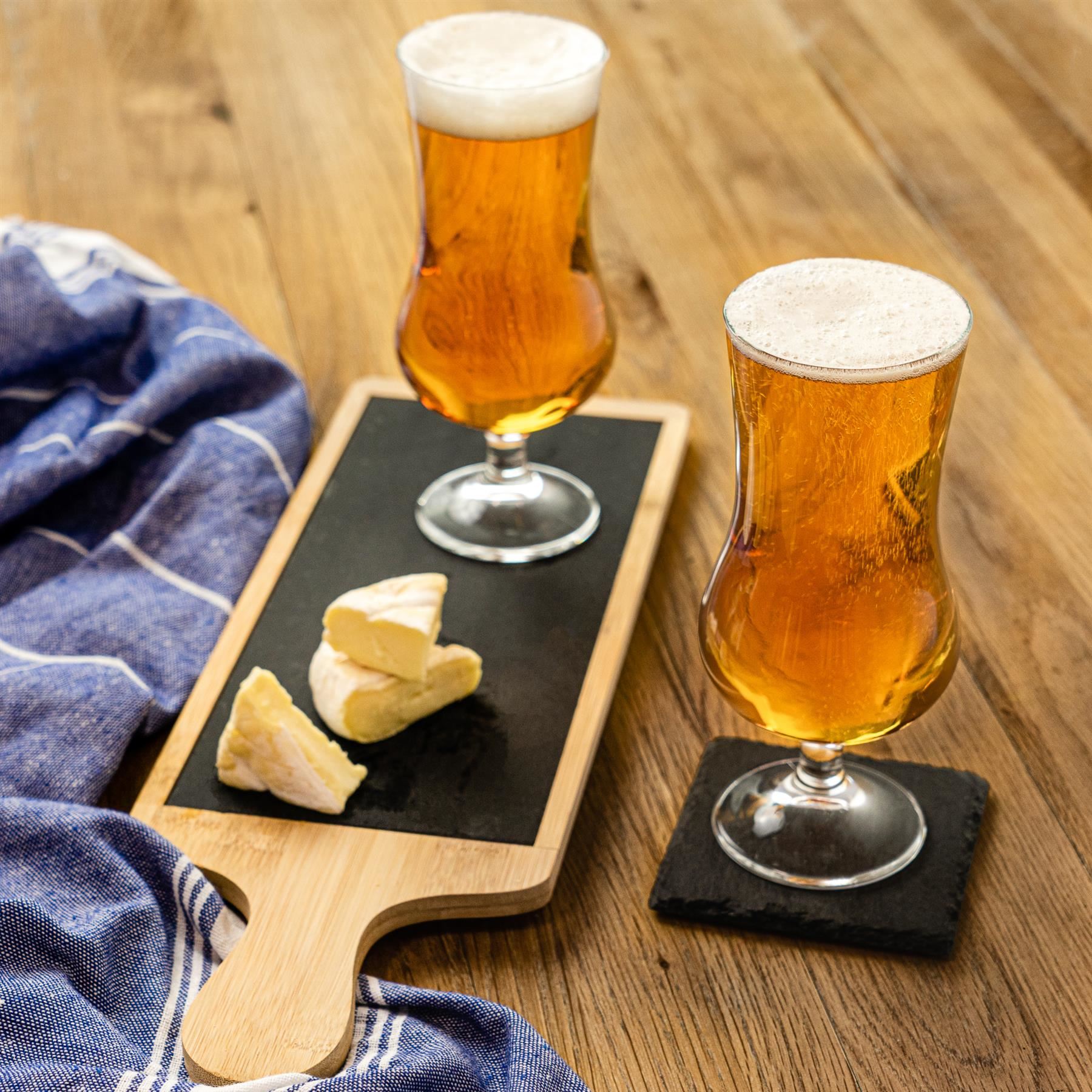 Craft Beer Ale Drinking Glasses Stemmed Cup Cider Lager Glassware 500ml - Picture 6 of 15