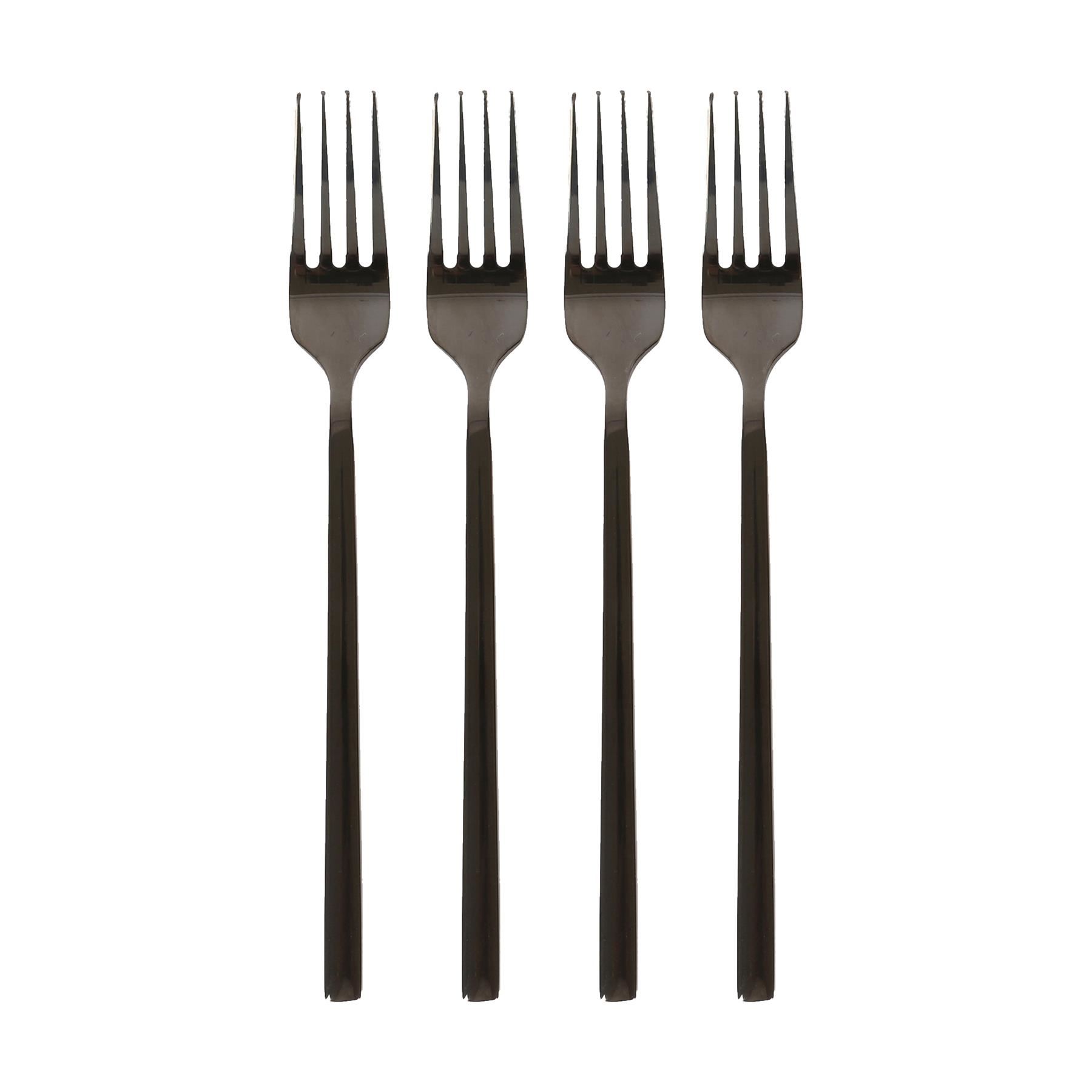 Stainless Steel Dinner Forks 19.5cm Quality Kitchen Dining Dessert Cutlery Set - Picture 10 of 38