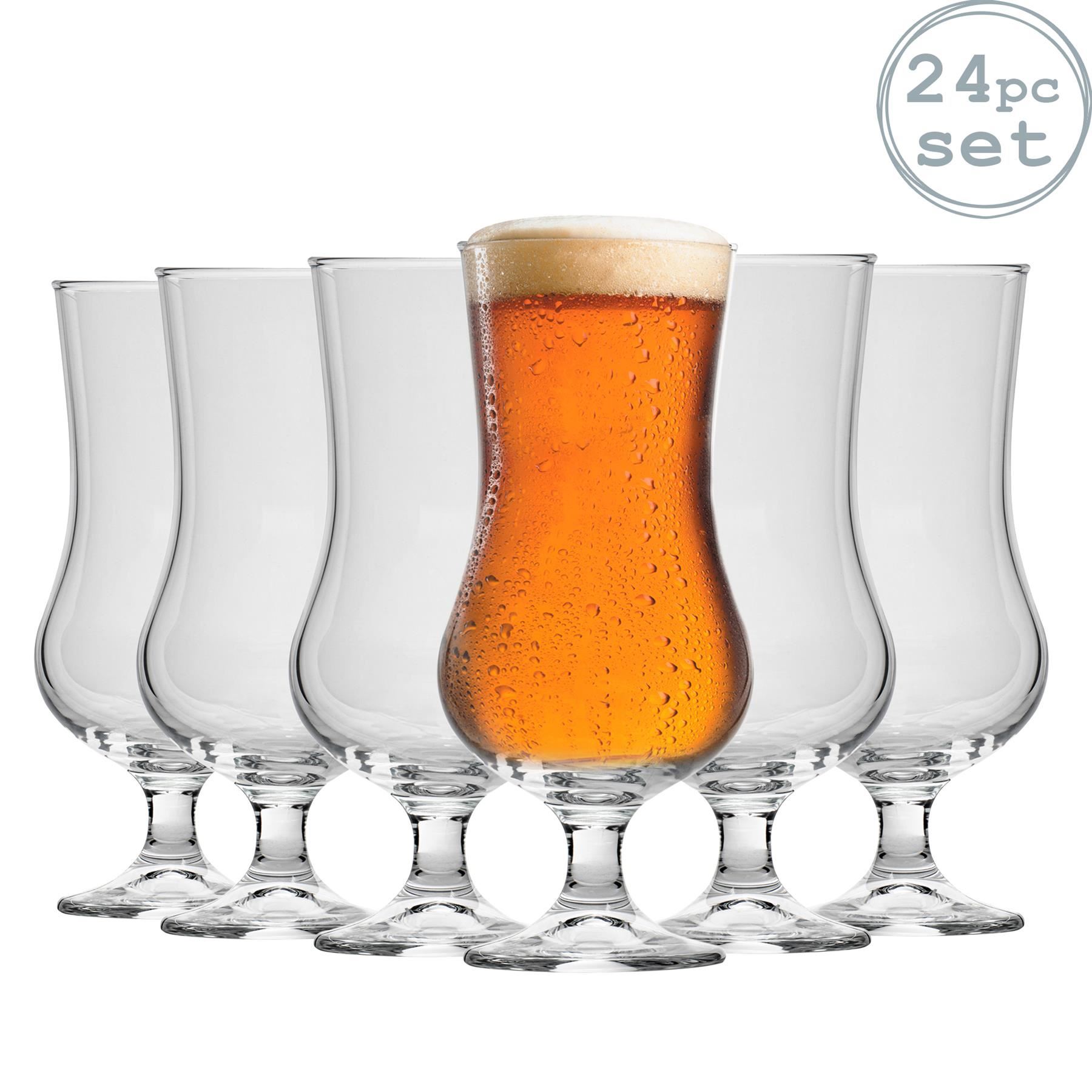 Craft Beer Ale Drinking Glasses Stemmed Cup Cider Lager Glassware 500ml - Picture 12 of 15