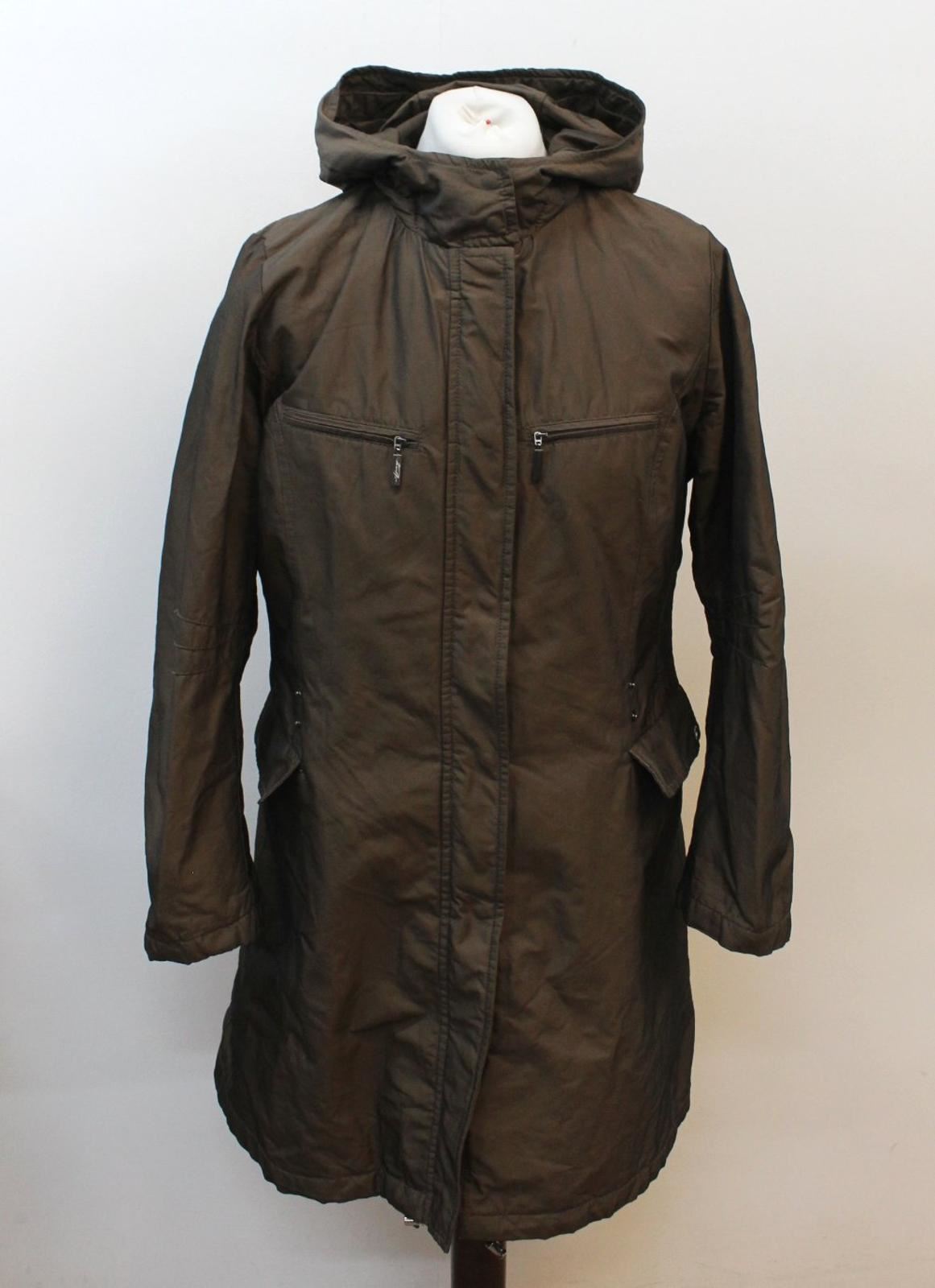 AJAY VINTAGE SPIRIT Ladies Brown Long Sleeve Hooded AJAY VINTAGE SPIRIT Ladies Brown Long Sleeve Hooded