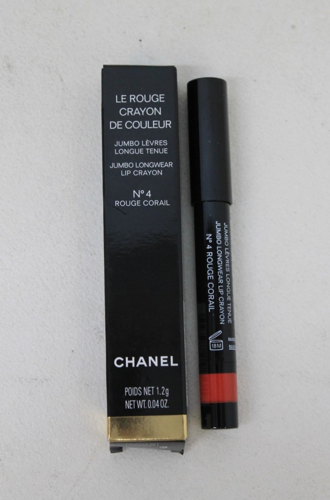 Details About Bnib Chanel Ladies Le Rouge Crayon De Couleur Lip Crayon N4 Rouge Corail 12g