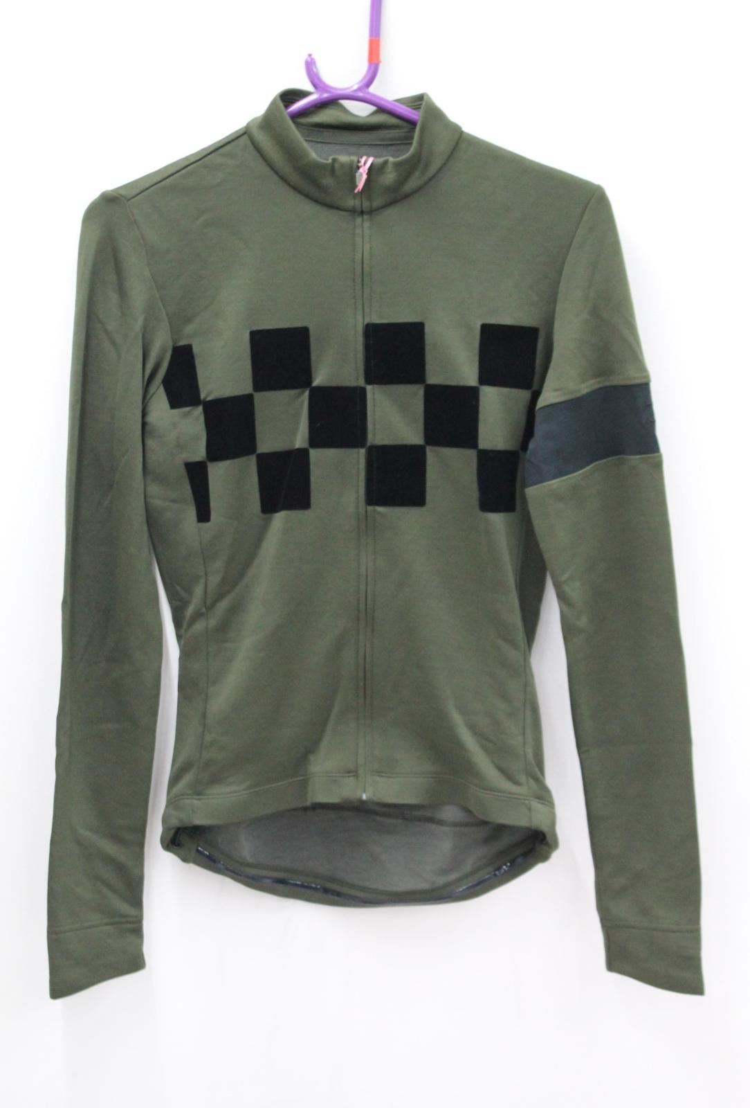 RAPHA Men's Green & Black Classic Check Long Sleeve Cycling Jersey Size XS NEW | eBay