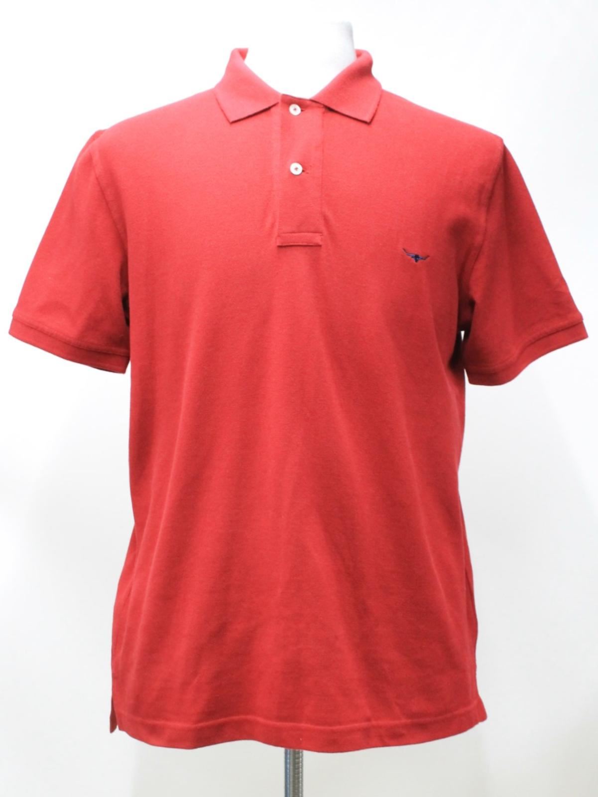 BNWT R. M. Williams uomo rosso cotton polo maniche corte maglia Top taglia M BNWT R. M. Williams uomo rosso cotton polo maniche corte maglia Top taglia M