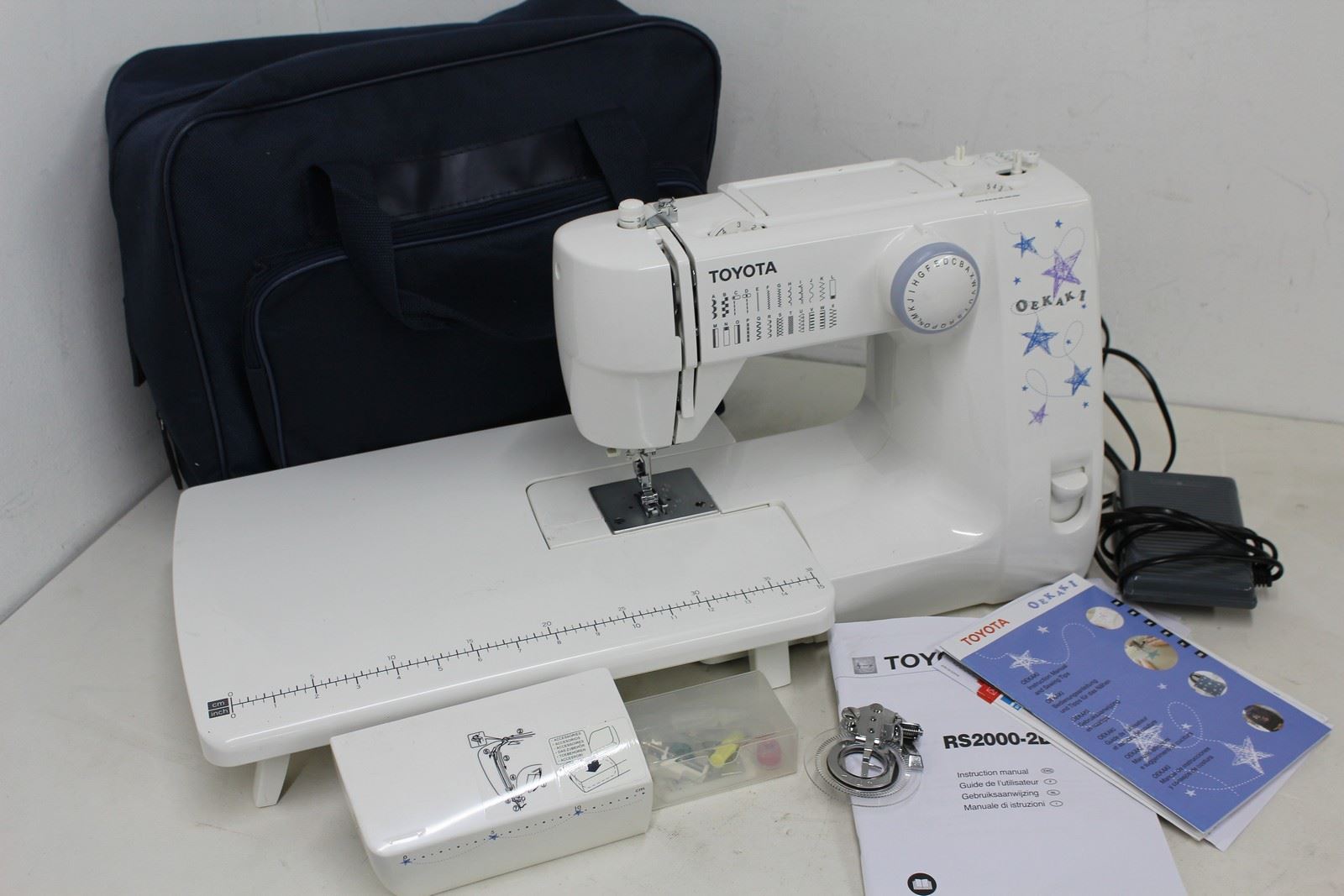 TOYOTA Oekaki RS2000 Fabric Decor Embroidery Craft Dressmaking Sewing