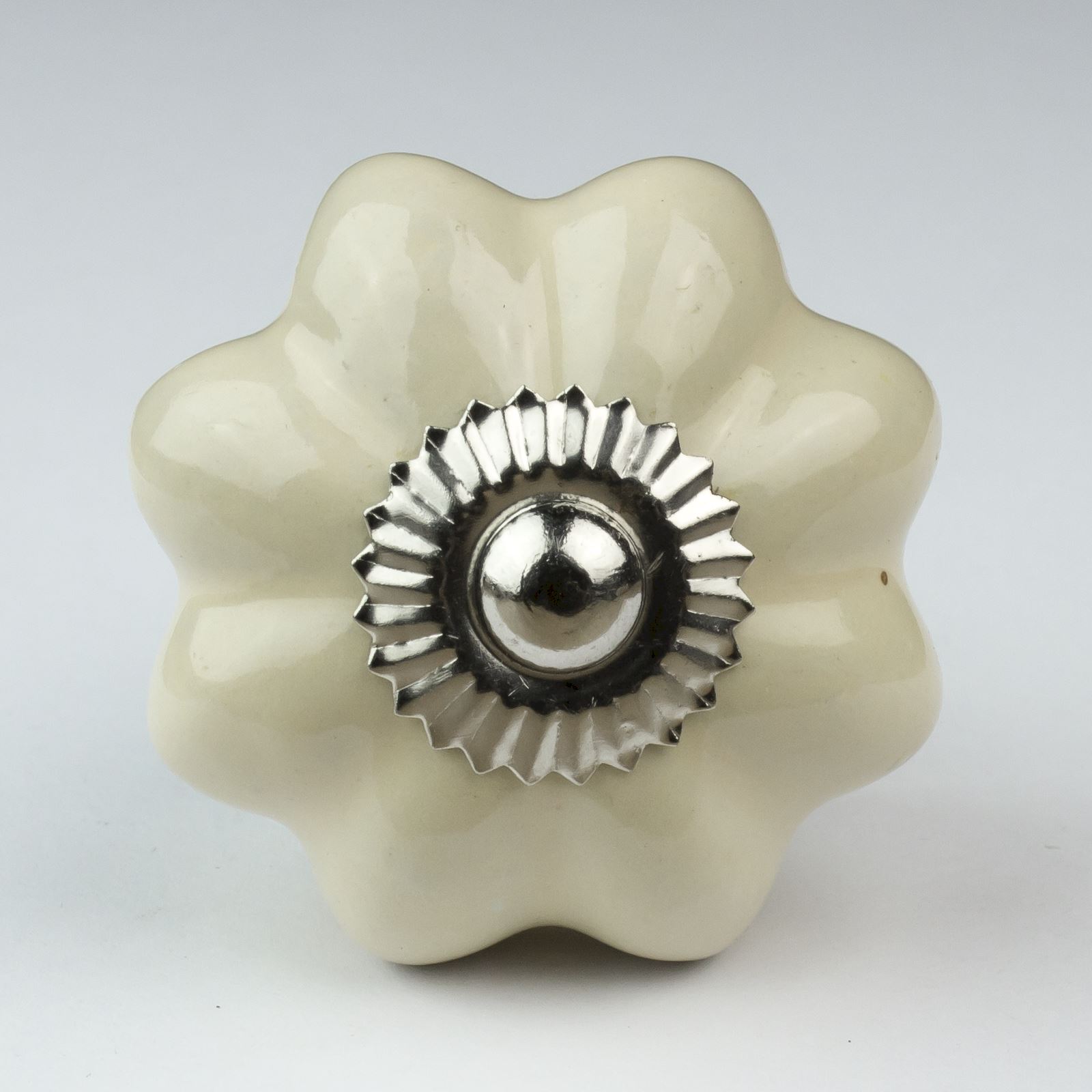 Black White Silver Grey Ceramic Door Knobs Handles Furniture Drawer