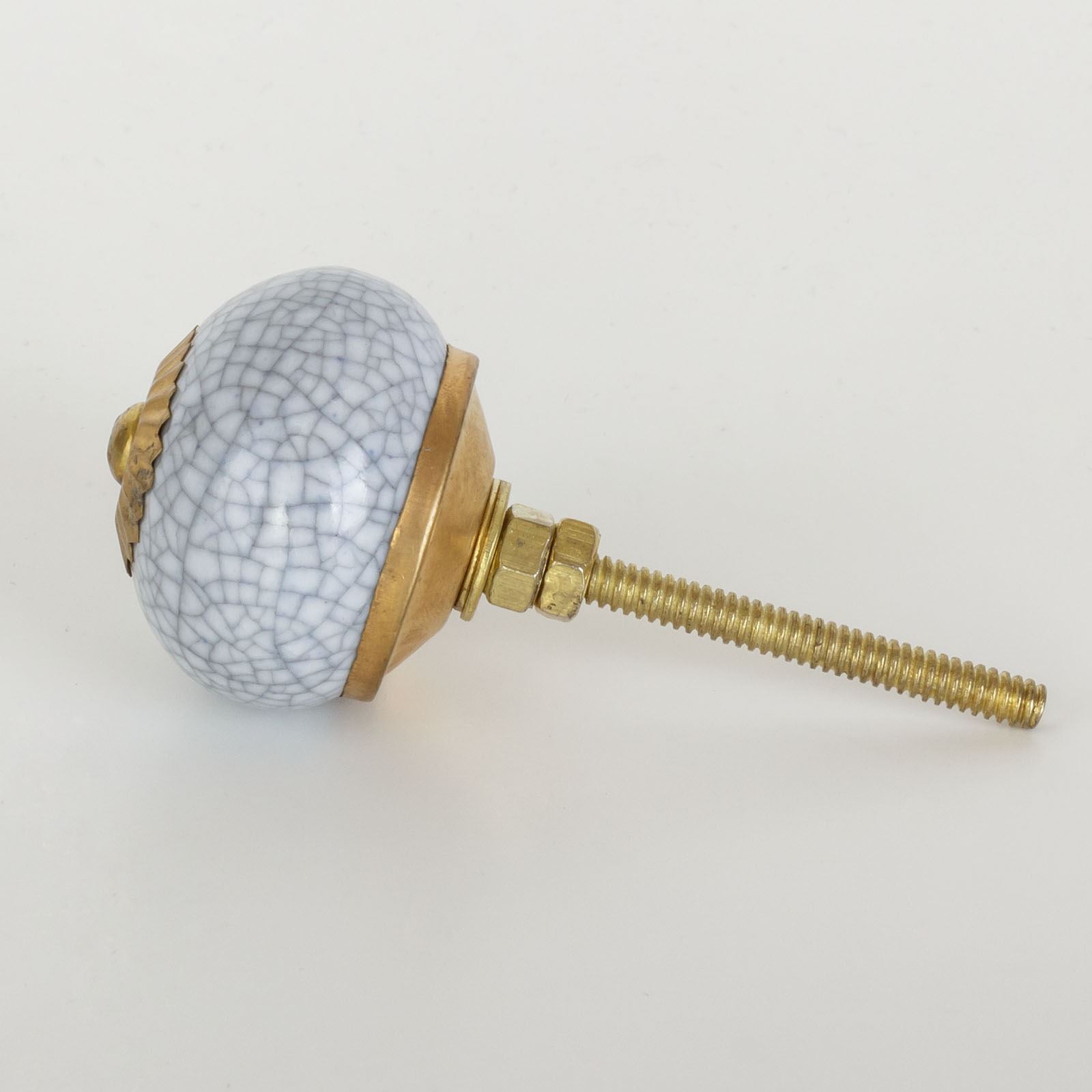 Blue White Navy Ceramic Door Knobs Handles Furniture Drawer Pulls