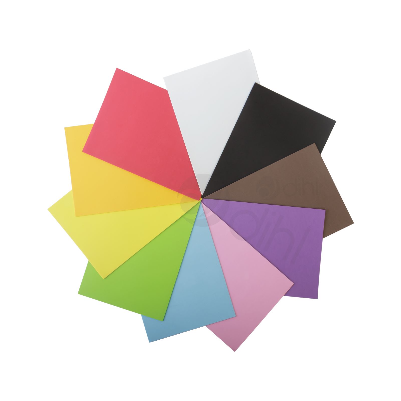 A4 EVA Foam Craft Sheets Project Thick Assorted Colour Pack of 10 20 30