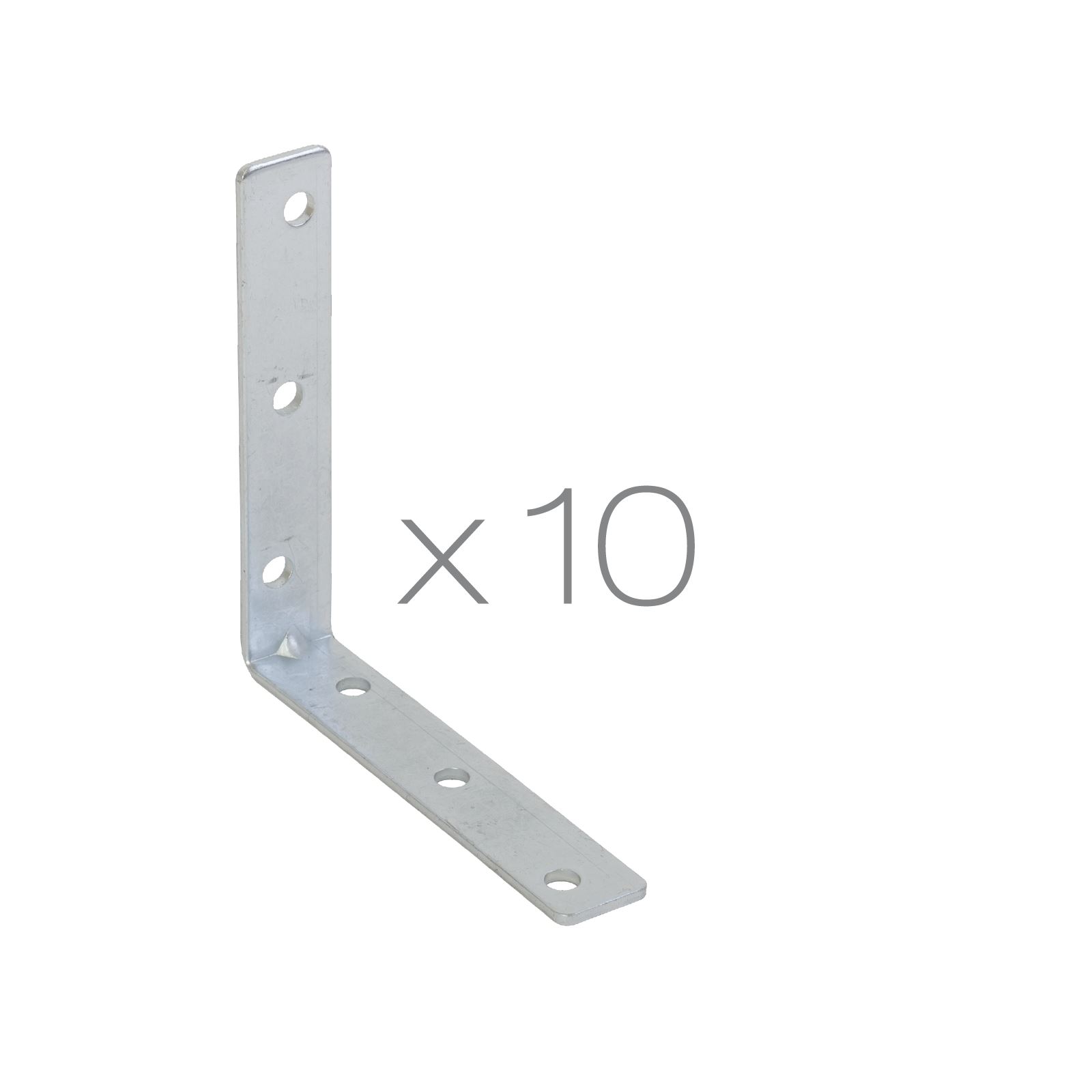 80mm x 15mm L Shaped Brackets Corner Angles Metal Connector Hinge eBay