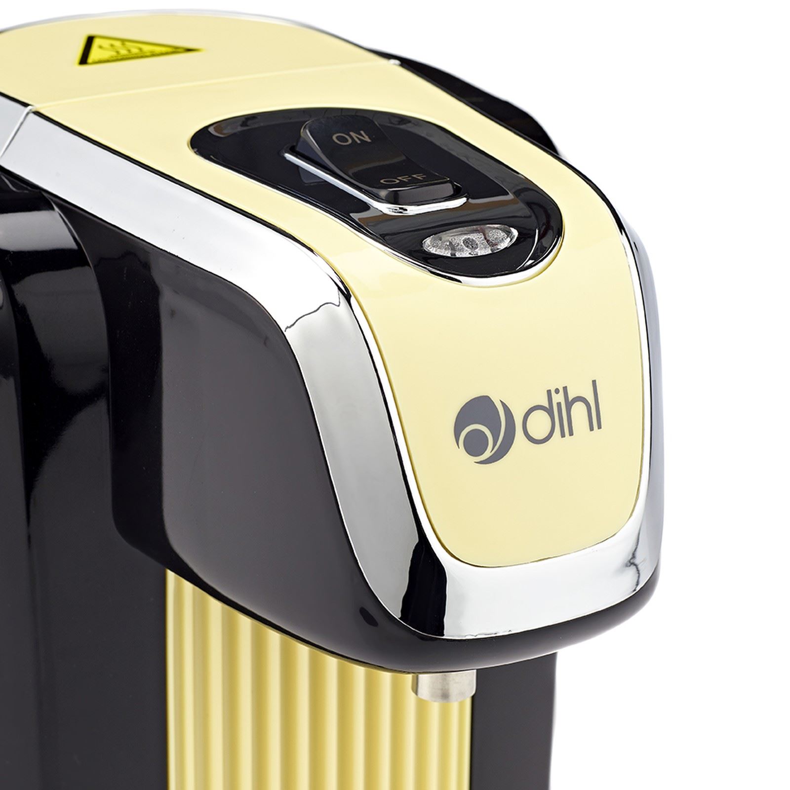 Dihl Cream Red Black Instant Hot Water Boiler Dispenser Kettle Machine