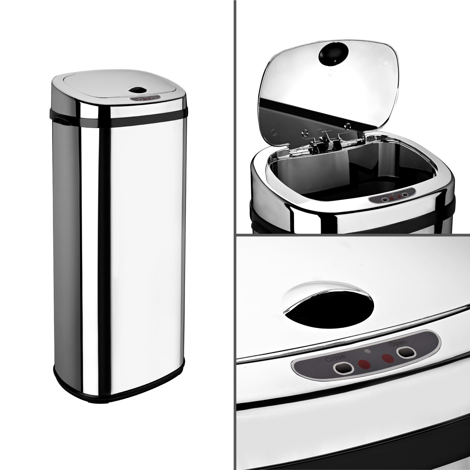 Automatic Kitchen Waste Bin Home Office Sensor Touchless Various Sizes & Colours - Picture 124 of 179